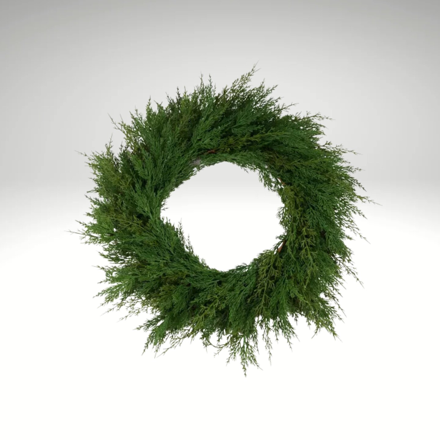 Artificial Cedar Wreath &#x2013; 30&#x22; Greenery Front Door &#x26; Holiday Decor-XX9275