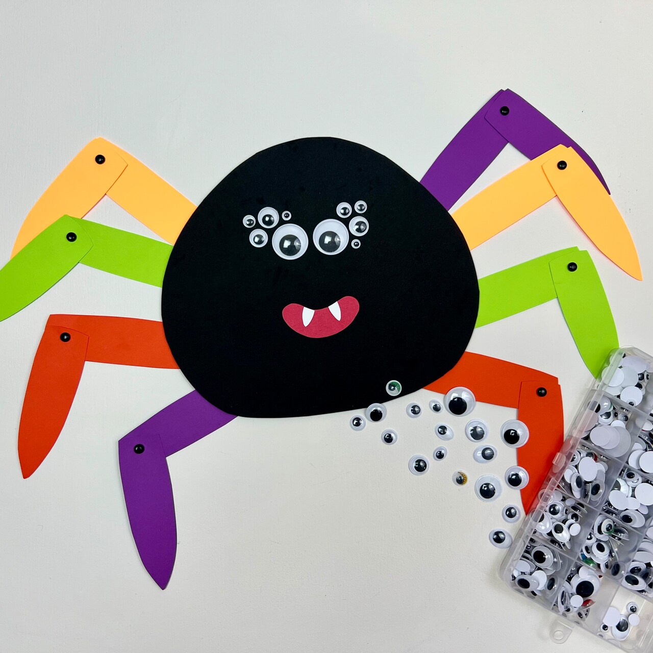 Kids Club: Adjustable Leg Spider Craft