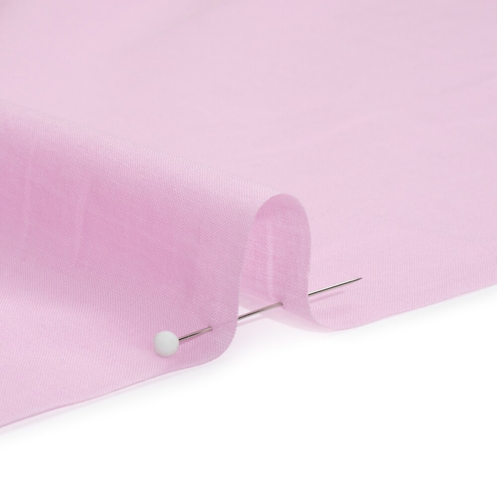 1 Yard Lilac Cotton Voile Lightweight Sheer Breathable Solid Fabric