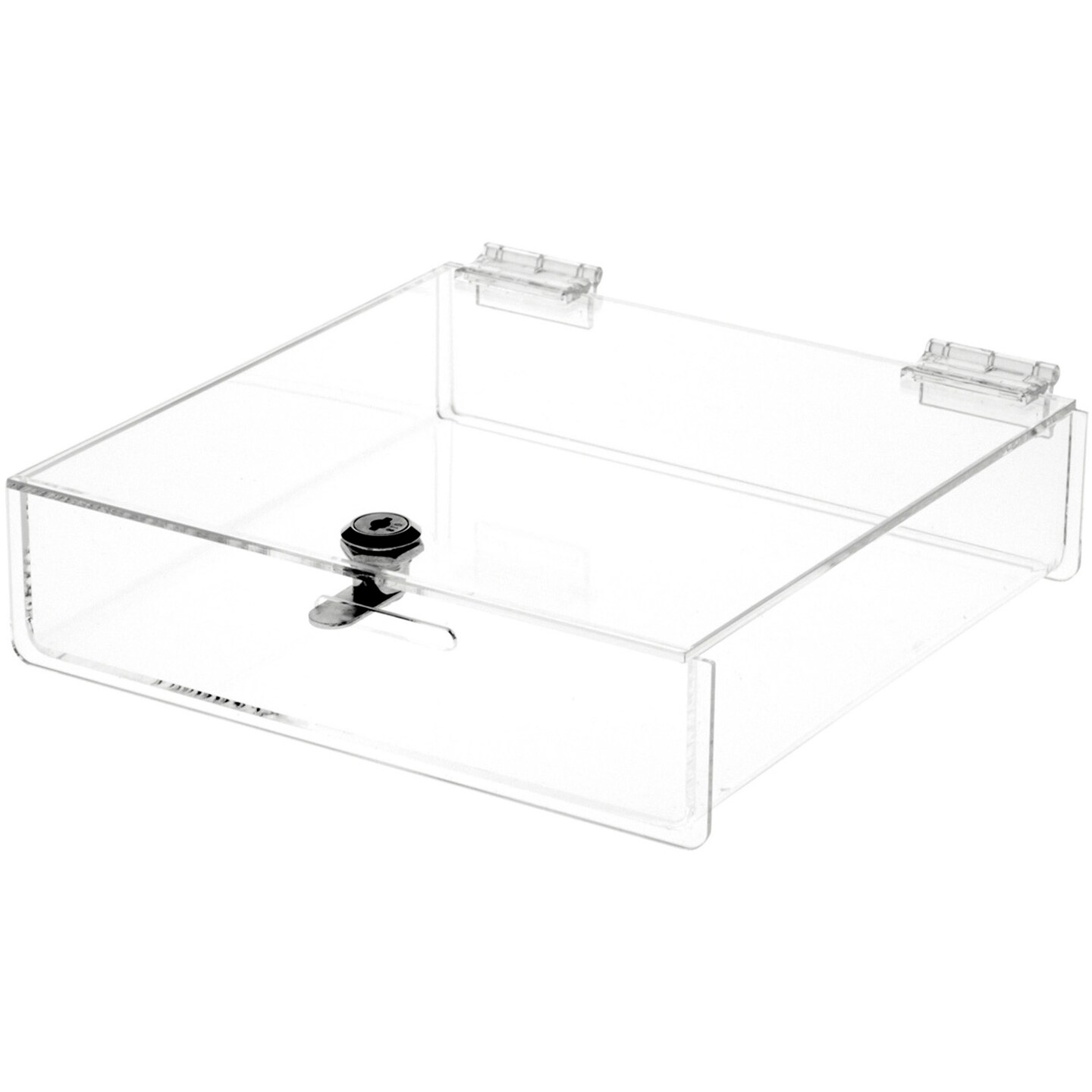 Plymor Clear Acrylic Locking Countertop Display Case