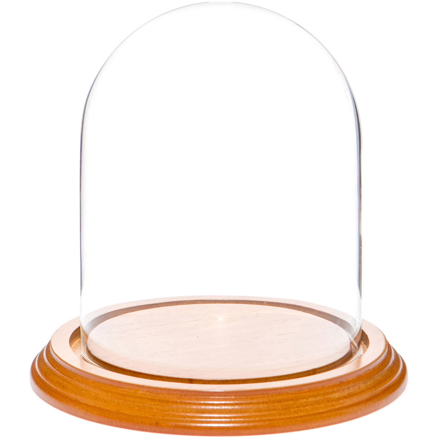 Plymor 4.5&#x22; x 6&#x22; Glass Display Dome Cloche