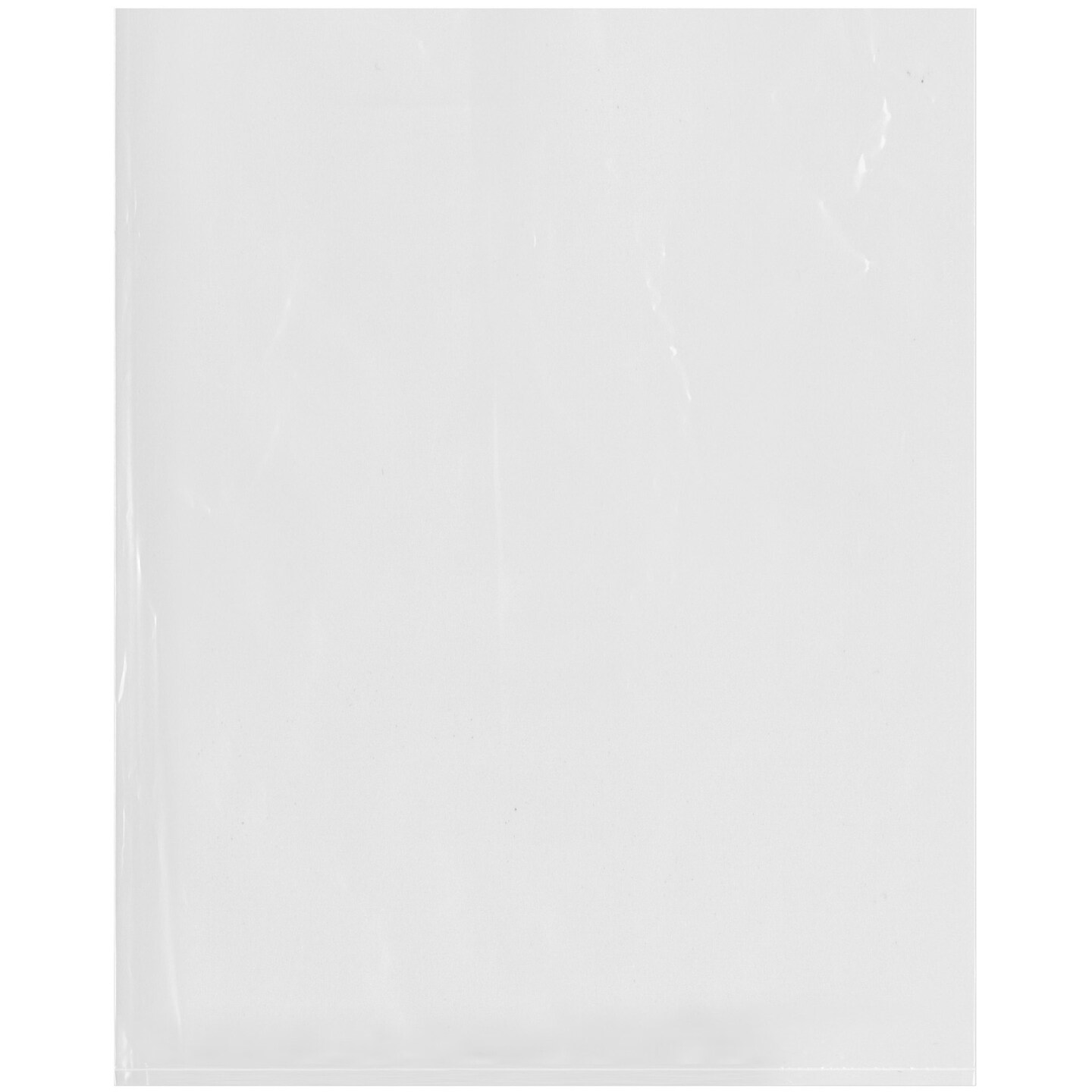 Plymor 12&#x22; x 15&#x22;, 1.25 Mil Flat Open Clear Plastic Poly Bags