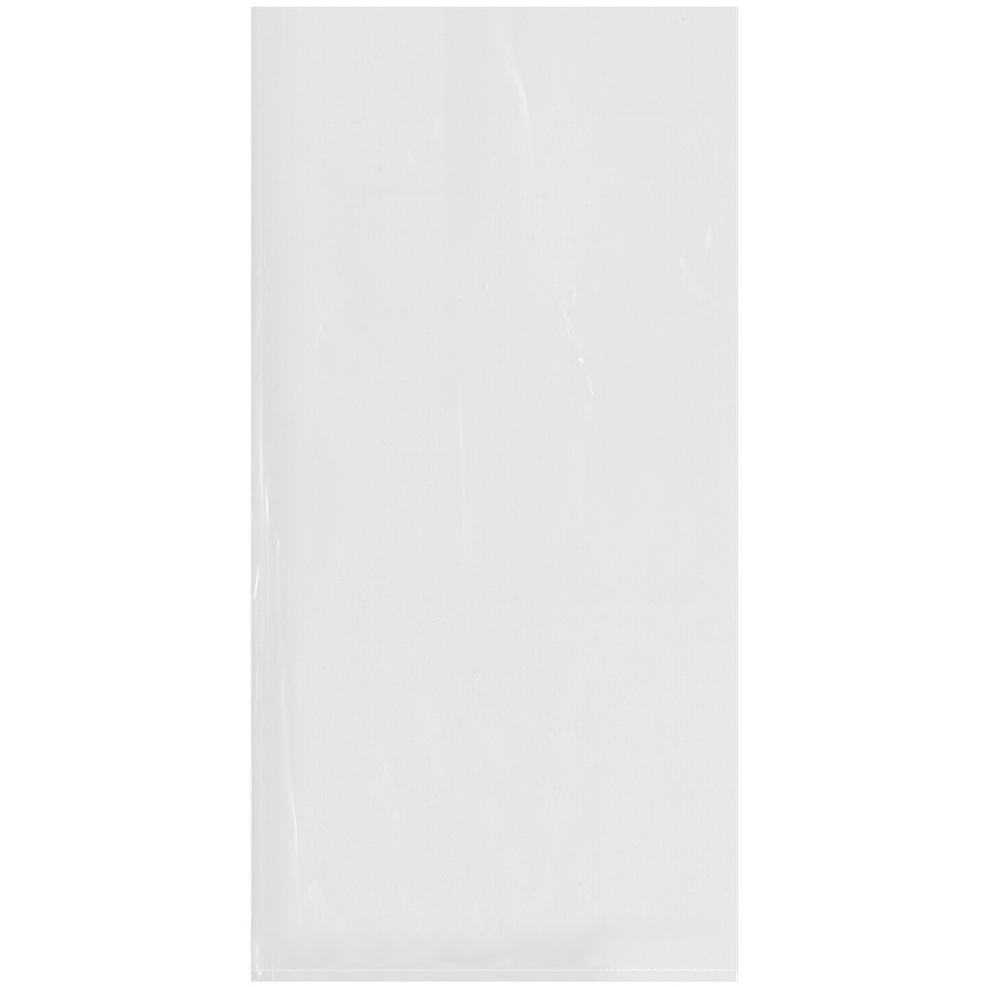 Plymor 10&#x22; x 20&#x22;, 1.25 Mil Flat Open Clear Plastic Poly Bags