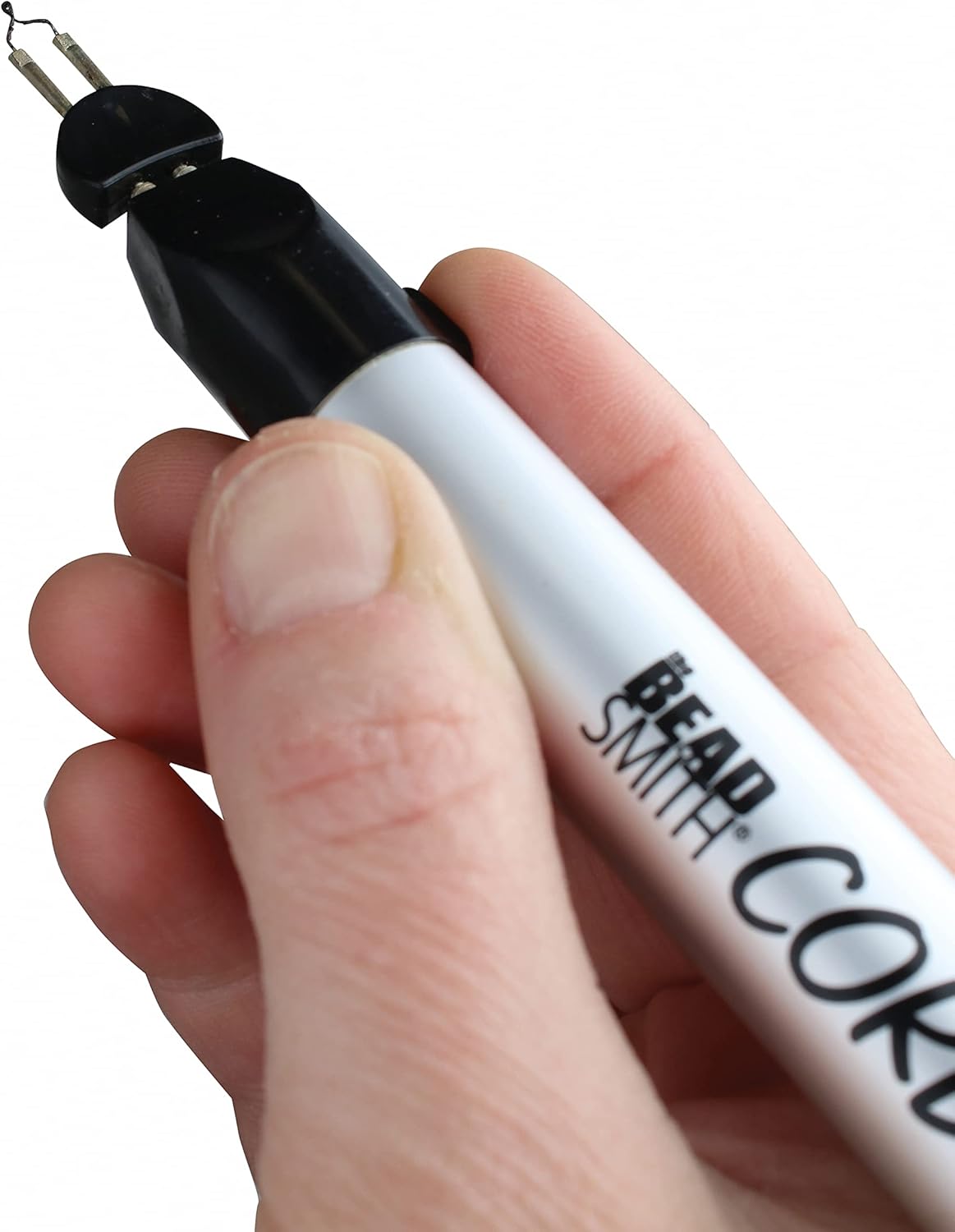 The Beadsmith Cord Zap - 7-Inch Extra Strong Thread Burner for Heavier Cords - Trim, Burn and Melt Thread with one Touch, Ideal for Finishing Bead Weaving and stringing Projects