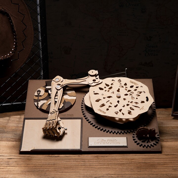 ROKR Da Vinci’s Drawing Machine Reborn The Slayer 3D Wooden Puzzle SD002