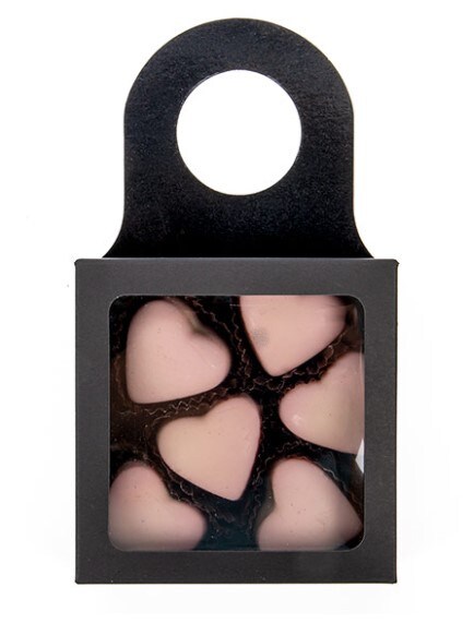 Black Wine Bottle Box 3 5/8" x 1 1/8" x 3 5/8" 25 pack FS356B