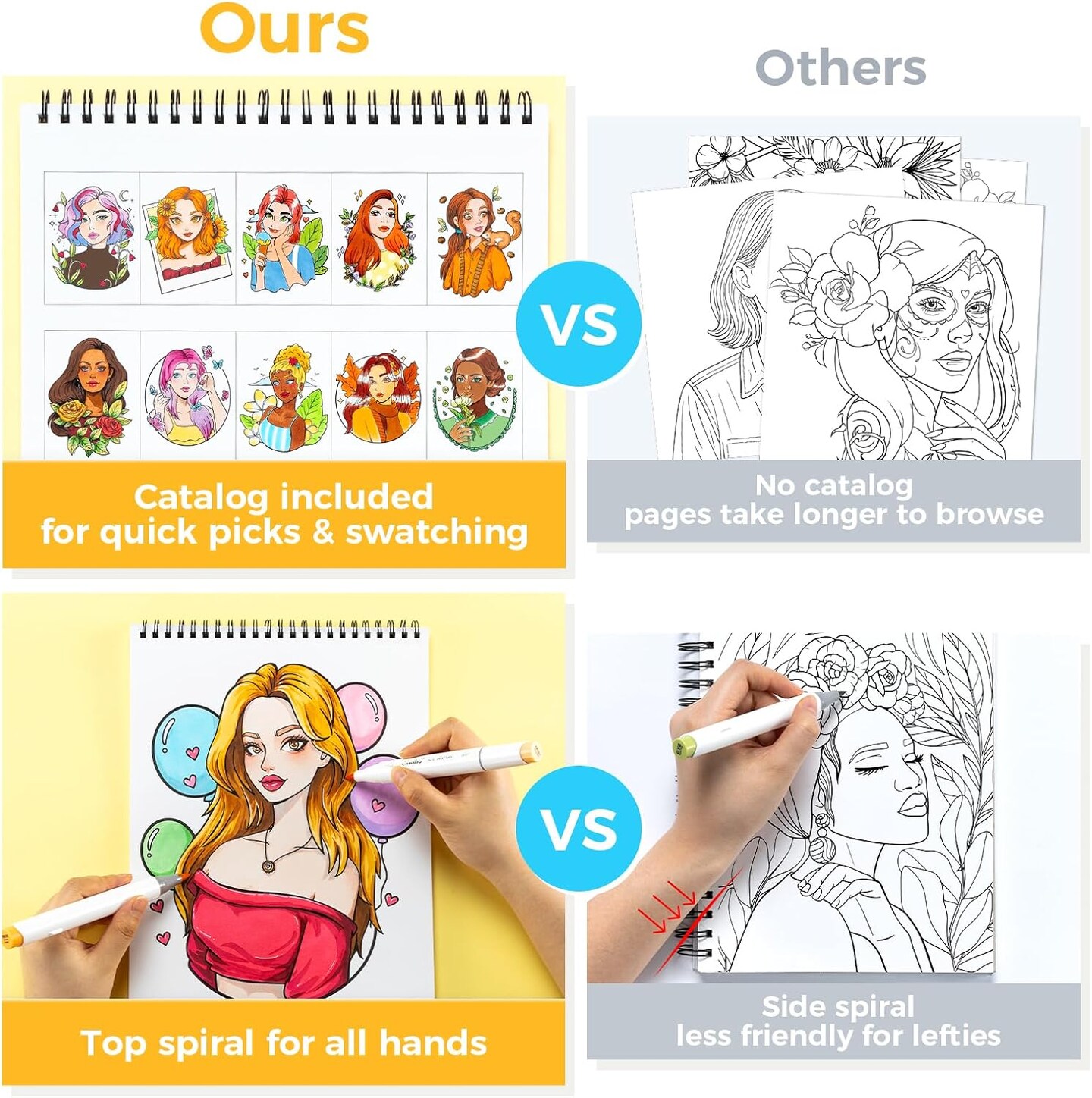 Coloring Book for Alcohol Markers