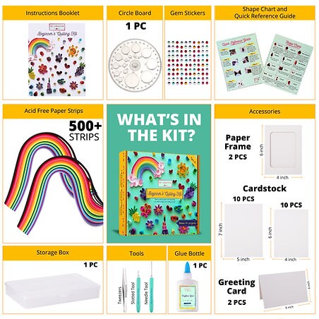 Beginner&#x27;s Quilling Kit