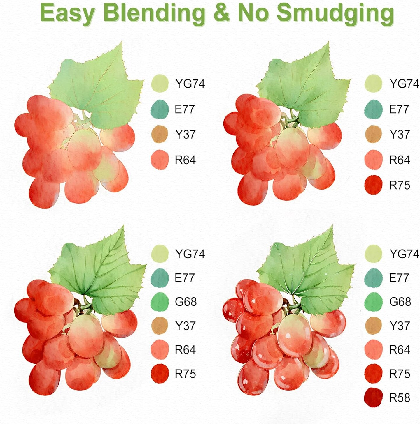 120 Colors Dual Tip Alcohol Markers Set