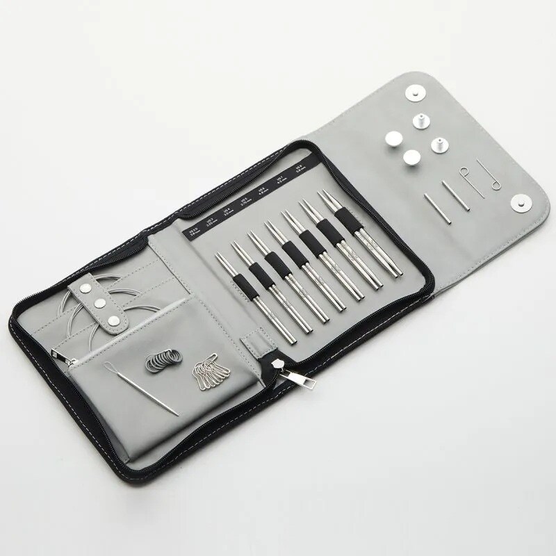 KnitPro Stelo Midi Normal Interchangeable Knitting Needle Set 5" (13cm)