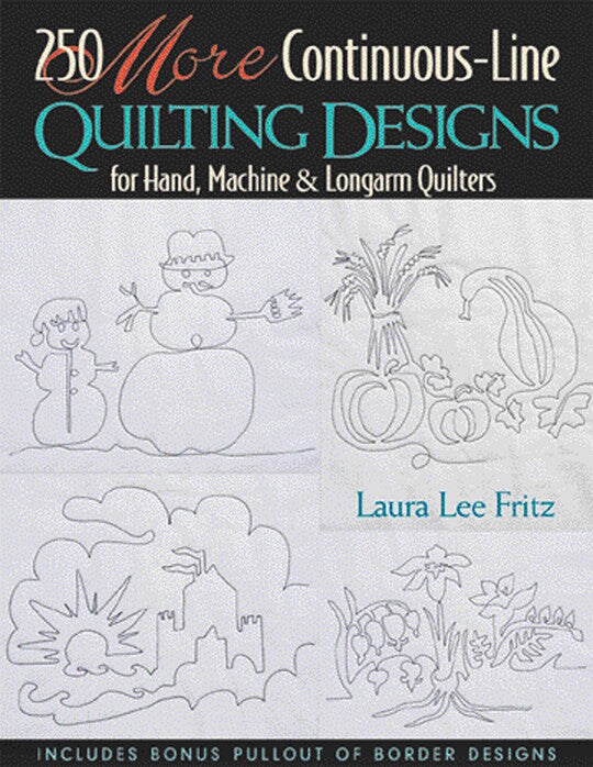 250 More Continuous-Line Quilting Designs Print-on-Demand Edition