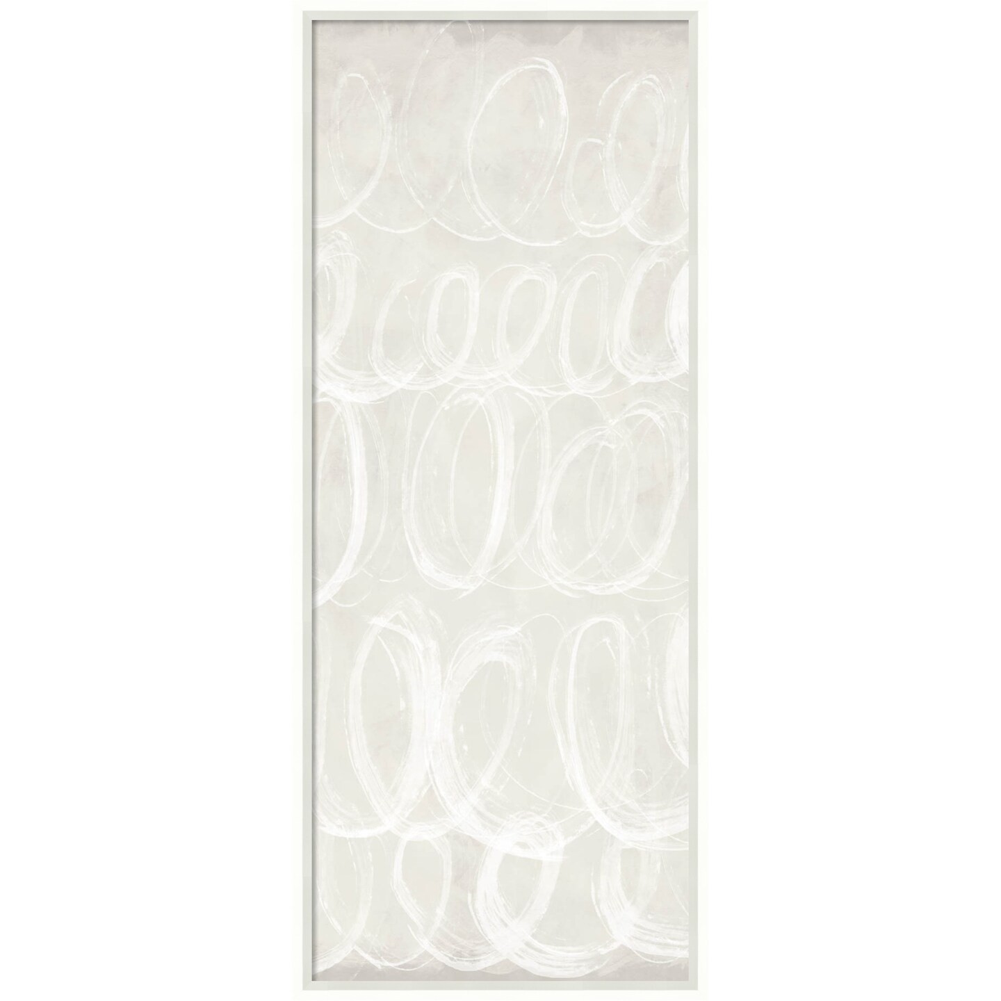 Amanti Art Framed Fabric Pinboard Calming Thoughts I Printed Bulletin Board for Use as a Vision Board or Wall Organization