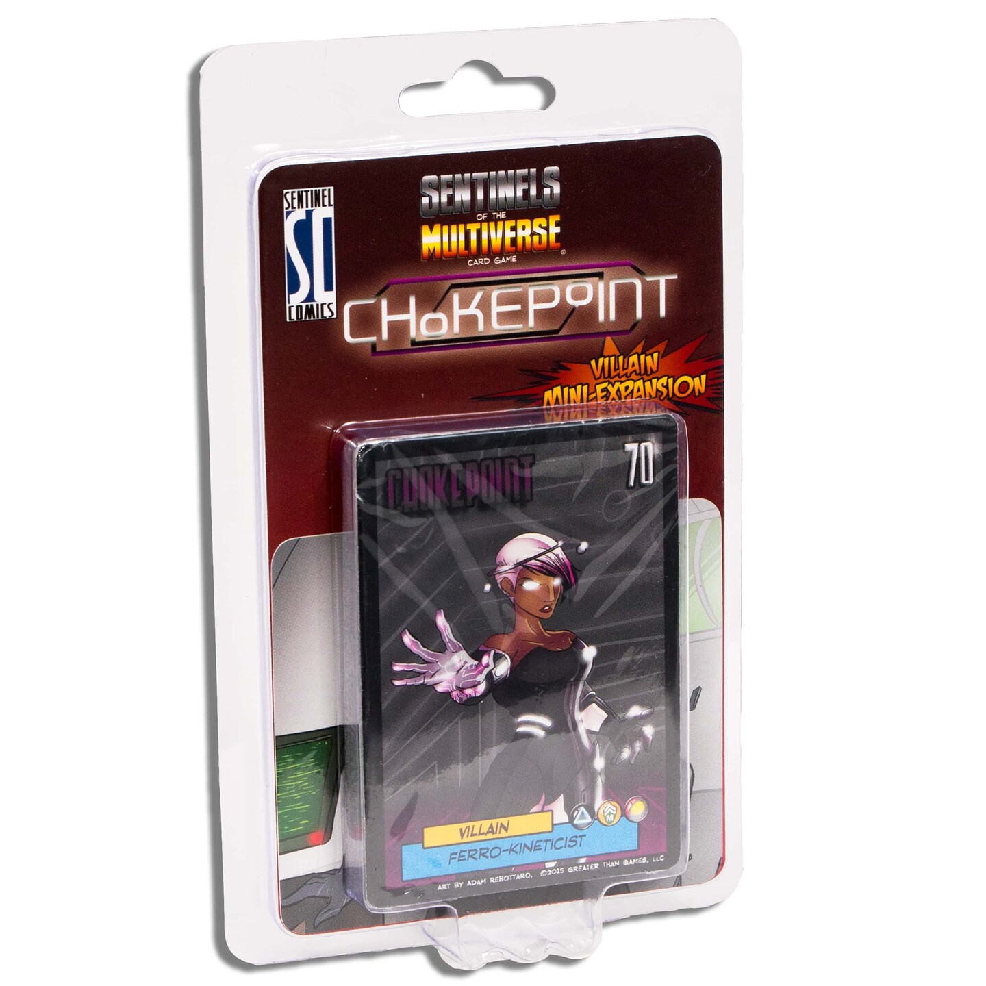 Sentinels of the Multiverse: Chokepoint Mini Expansion - Character Expansion, Villian, RPG Card Game