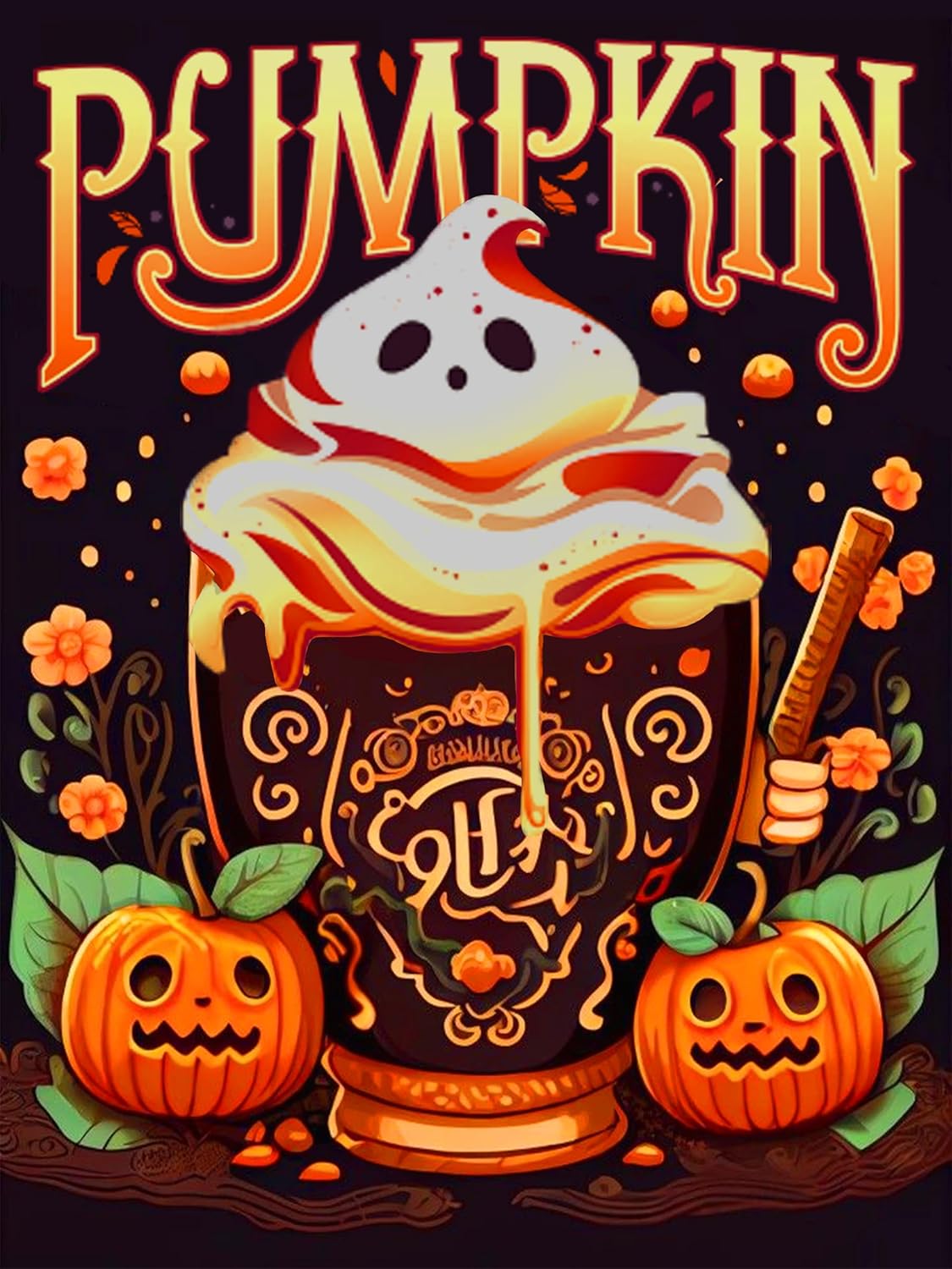 Pumpkin Diamond Painting Kits for AdultsGem Art Kits Michaels