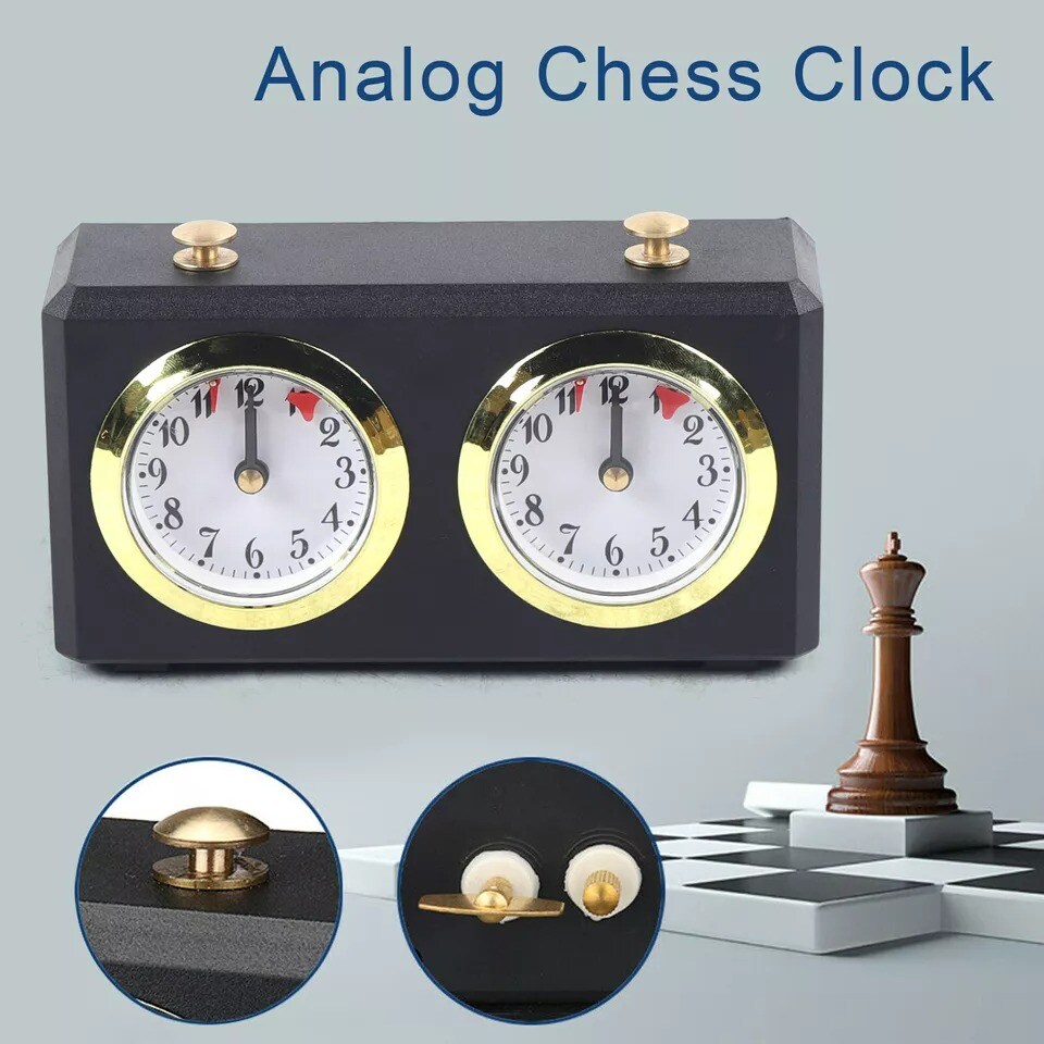 Mechanical Analog Chess Clock Timer International Chess Timer Analogue Clock