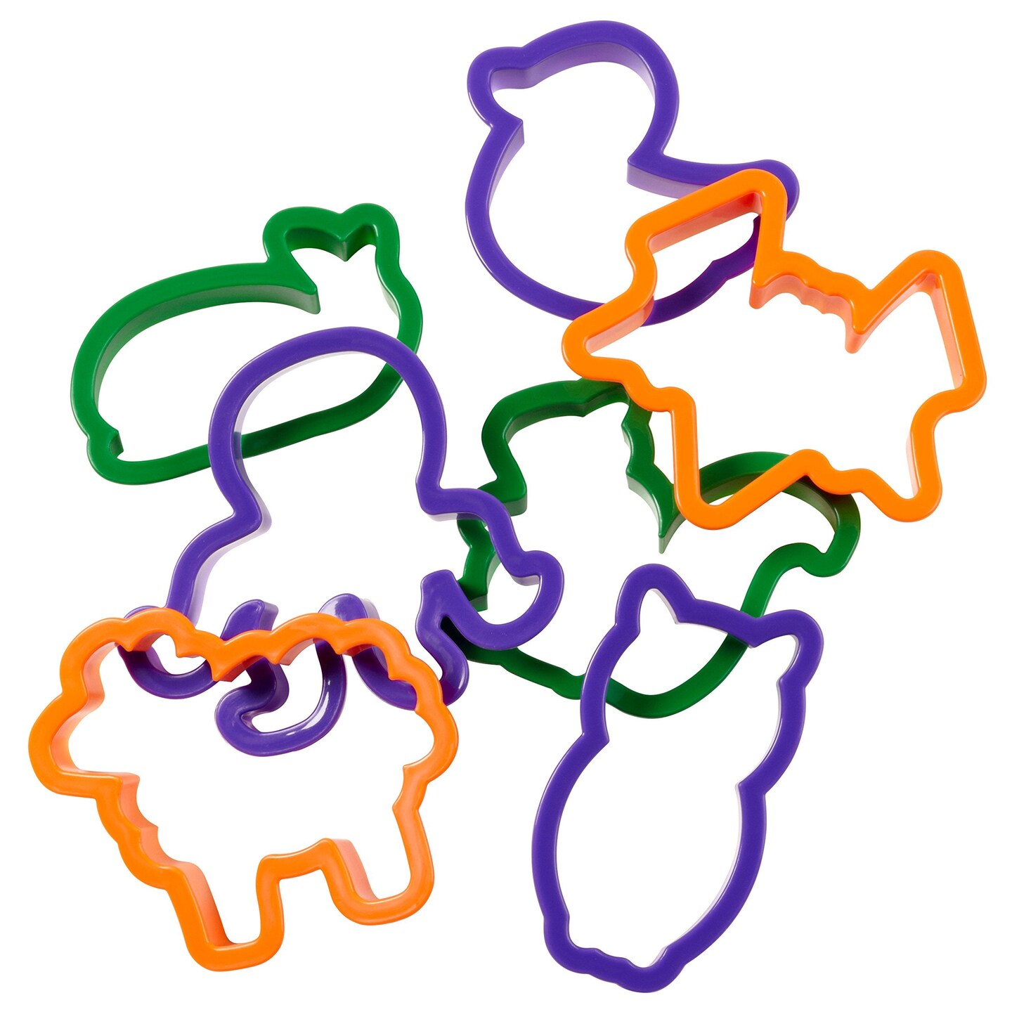 50 Pieces Animal Cookie Cutter Set,  Plastic
