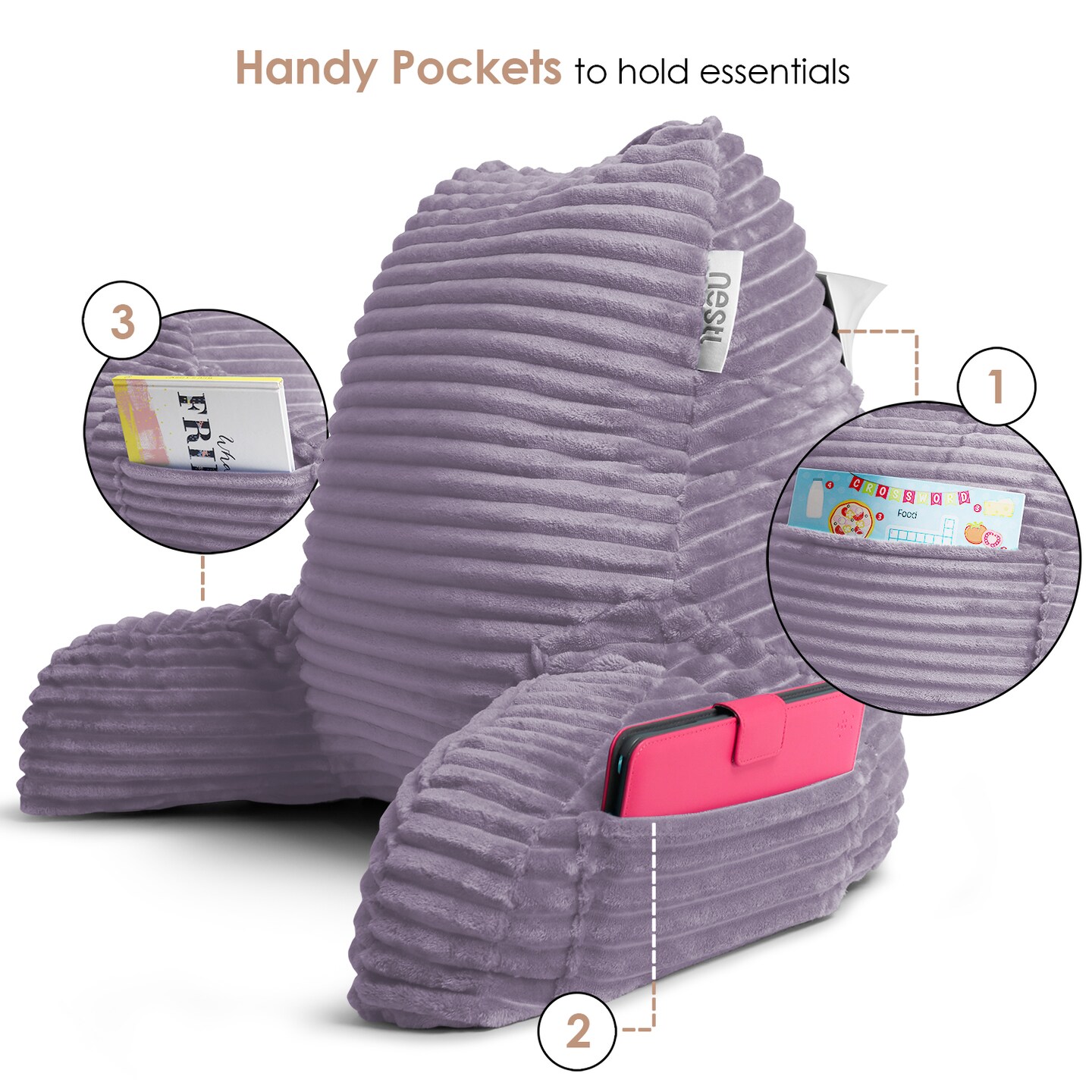 Nestl Reading Pillow - Thumbnail 5