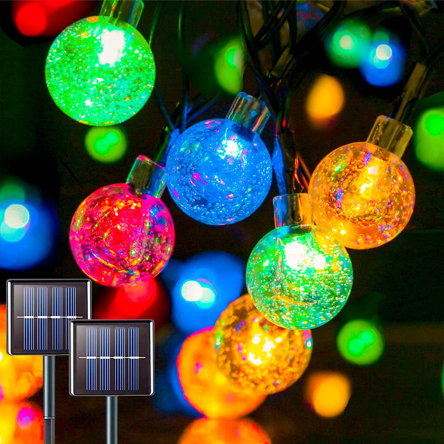 Solar Bubble String Lights 30 LED