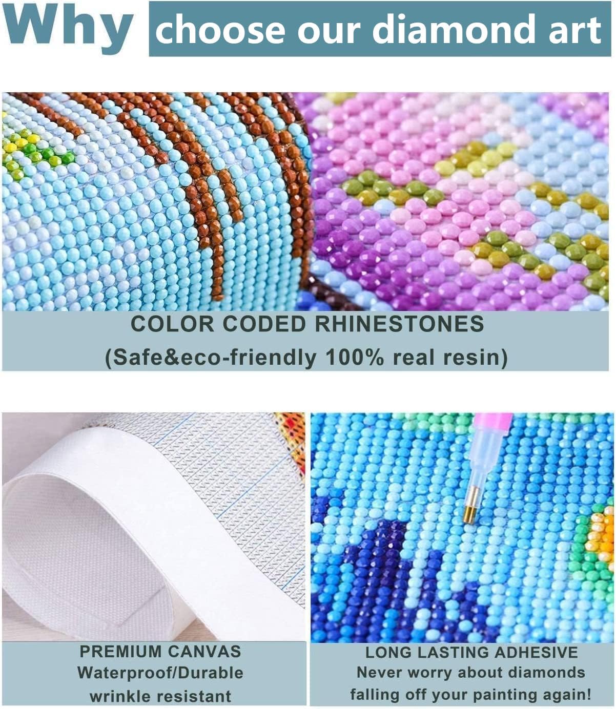 5D Coraline Diamond Art Kits Diamond Art for Adults Cross Stitch Kit for Wall Art 12 x 16 Inch