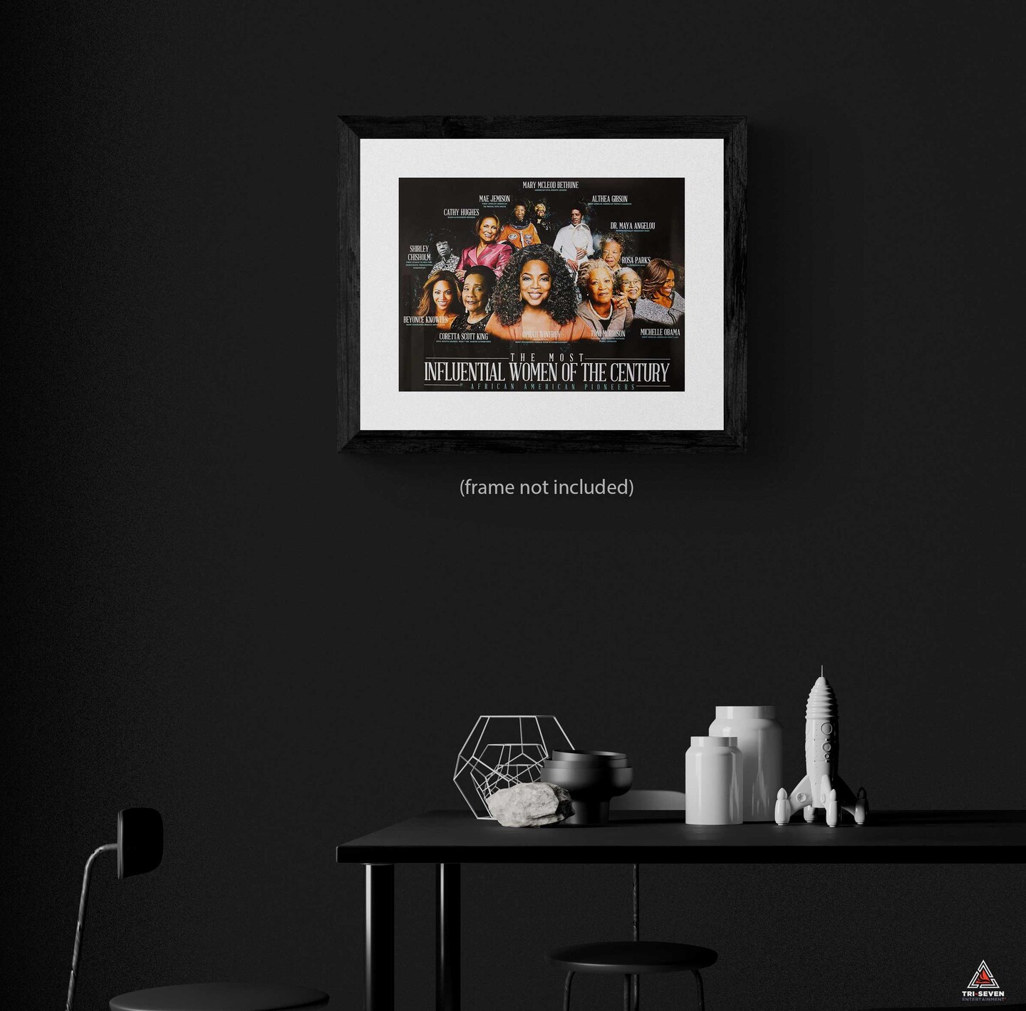 Famous Black Women Poster African American History, 24&#x22;x18&#x22;, Unframed