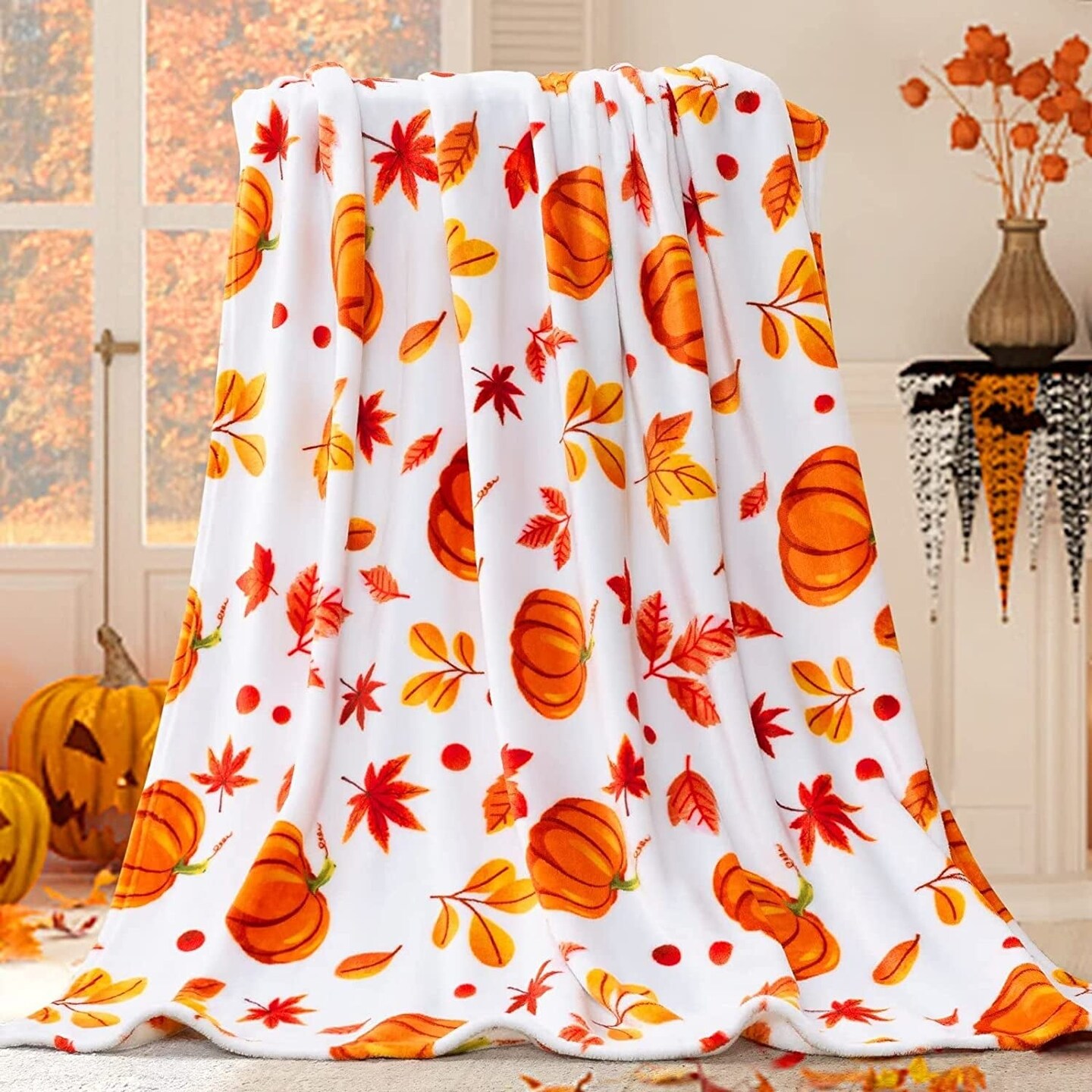 Fall themed throw blankets sale