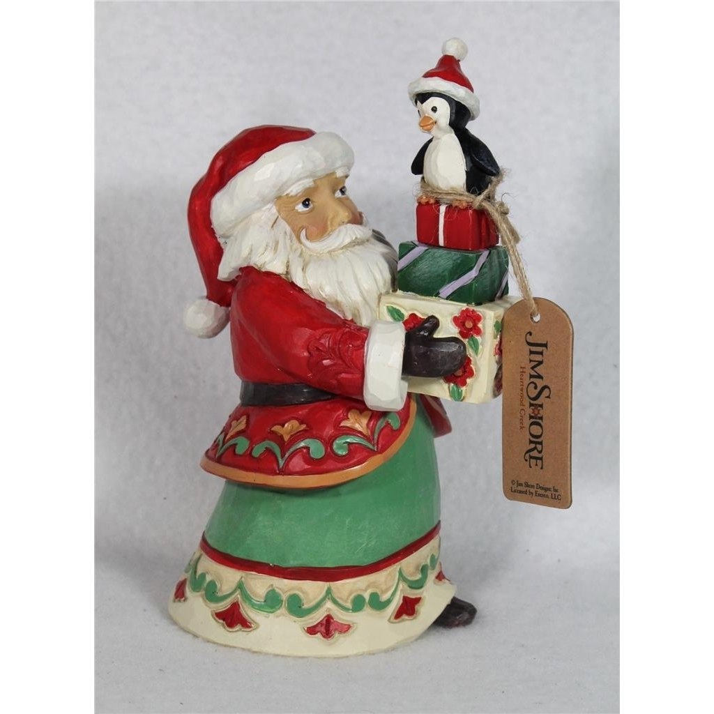 Jim Shore Figurine Loaded Up With Christmas Cheer- 2024 - In Box 6015470