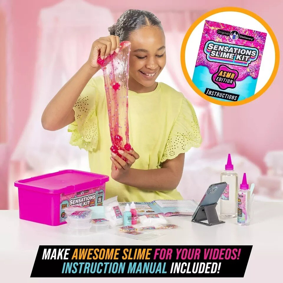 Sensations Slime Kit, ASMR Slime Kit to Make ASMR Slime Videos