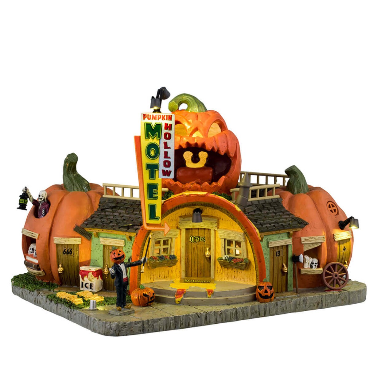 Lemax Spookytown Pumpkin Hollow Motel