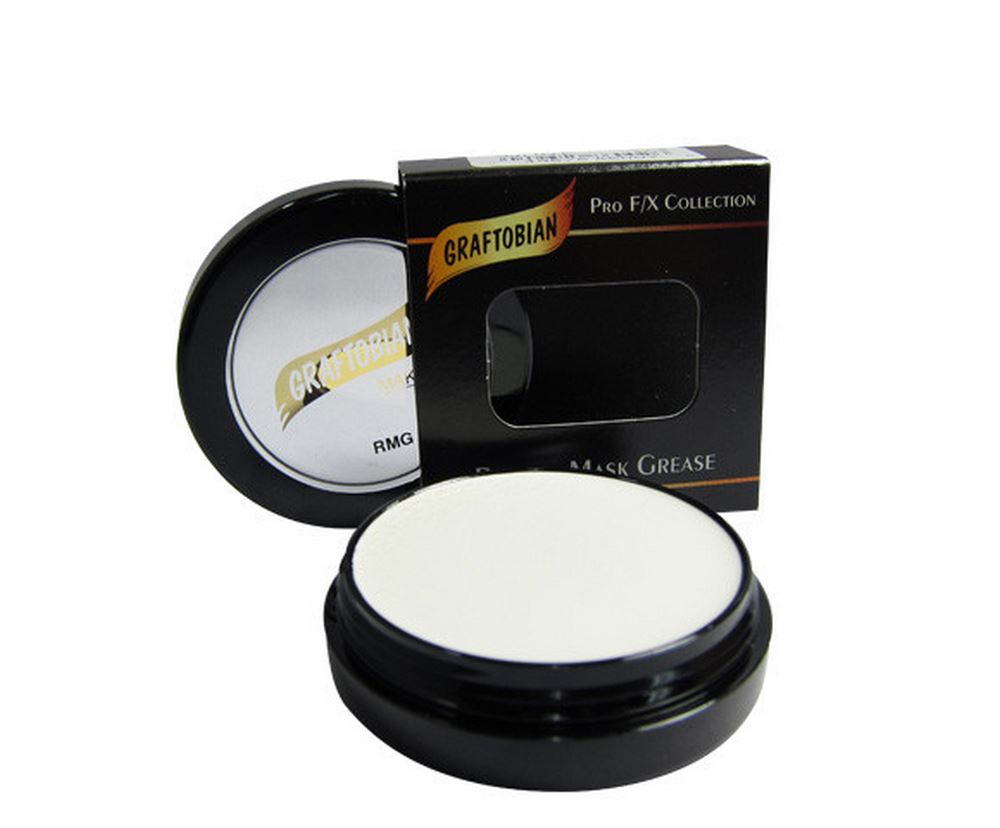 Graftobian Formulated Rubber Mask Grease Paint - White