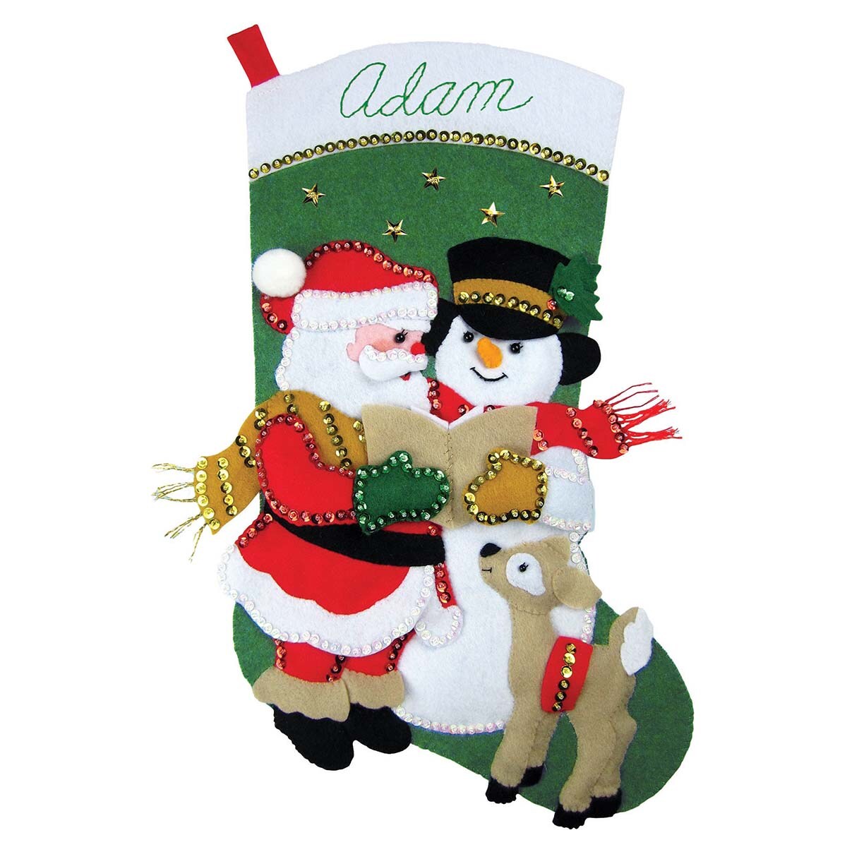 Design Works  Caroling Friends Stocking Kit