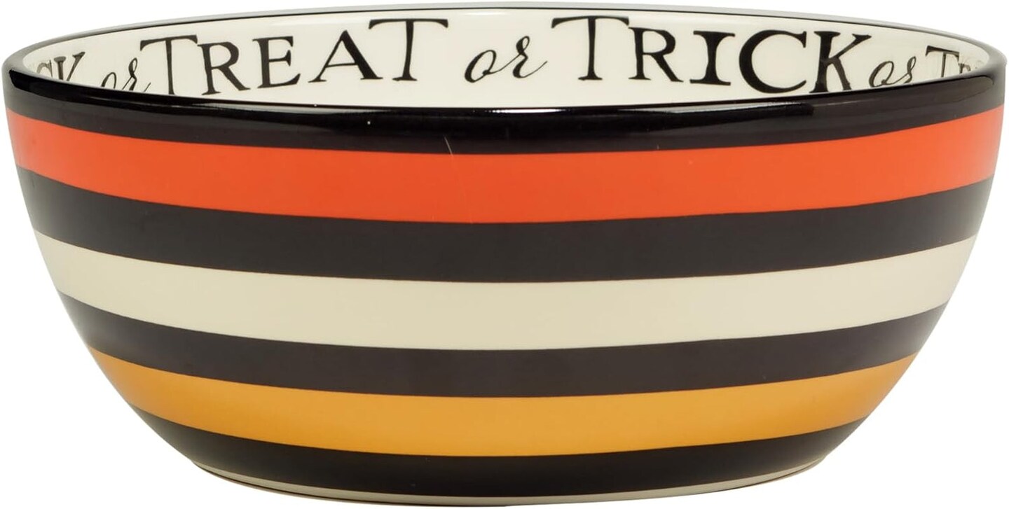 Spooky Halloween 110Oz.Deep Bowl, Multicolor