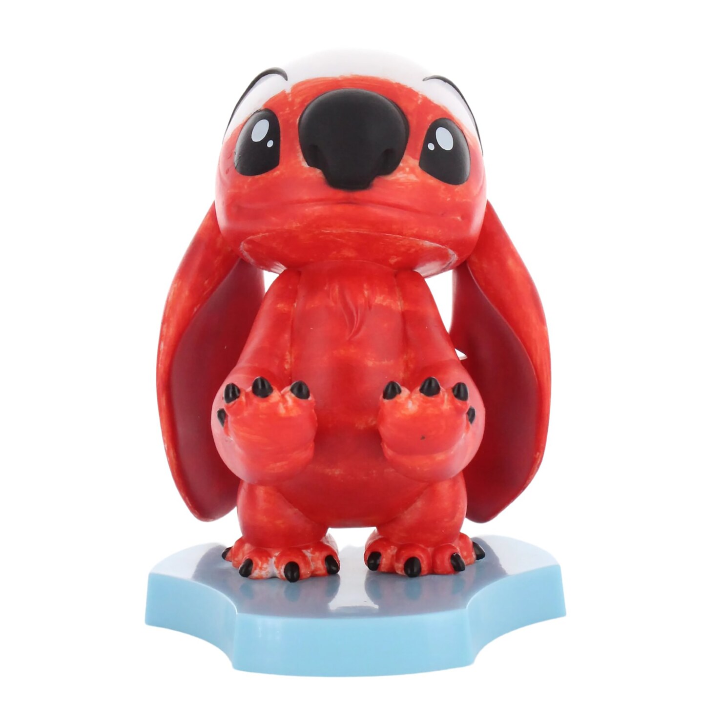 Exquisite Gaming: Cable Guys Holdems: Lilo &#x26; Stitch - Badness Level Stitch - Earbud &#x26; Phone Holder, Mini Collectibles With a Twist, Licensed Figure