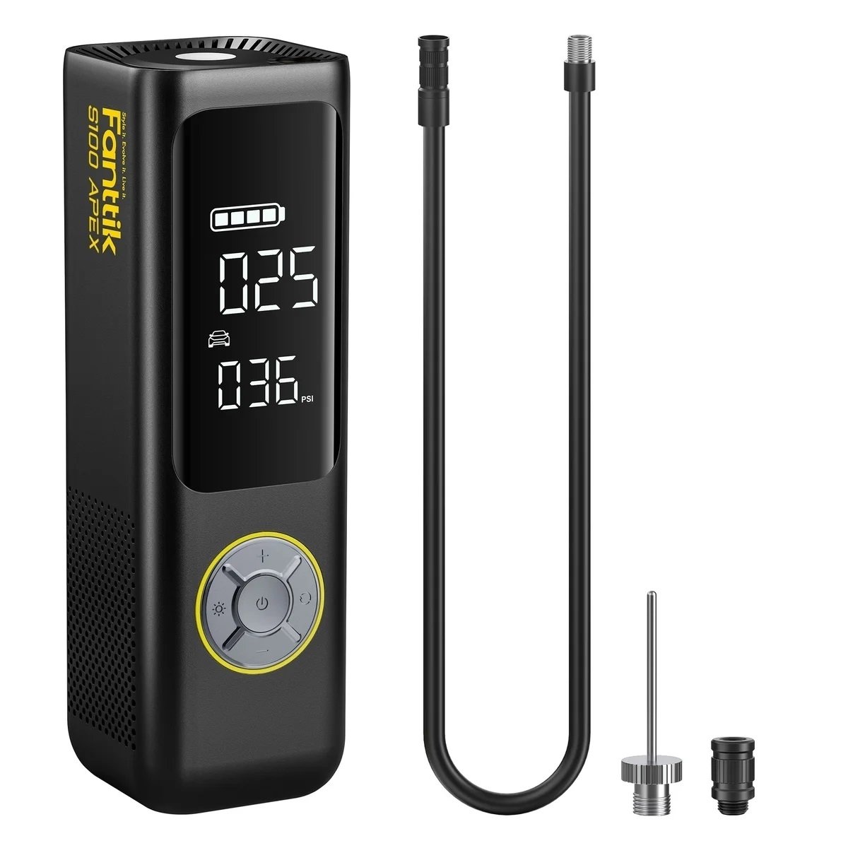 Fanttik S100 Apex Powerful Portable Air Pump And Tire Inflator And ...