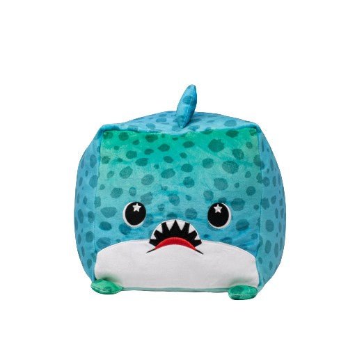 Moosh-Moosh 10 in Houdeenie the Leopard Shark Squared Soft Plushie - Series 2