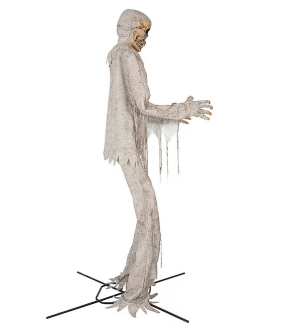 12-ft LED Lighted Mummy Halloween Animatronic