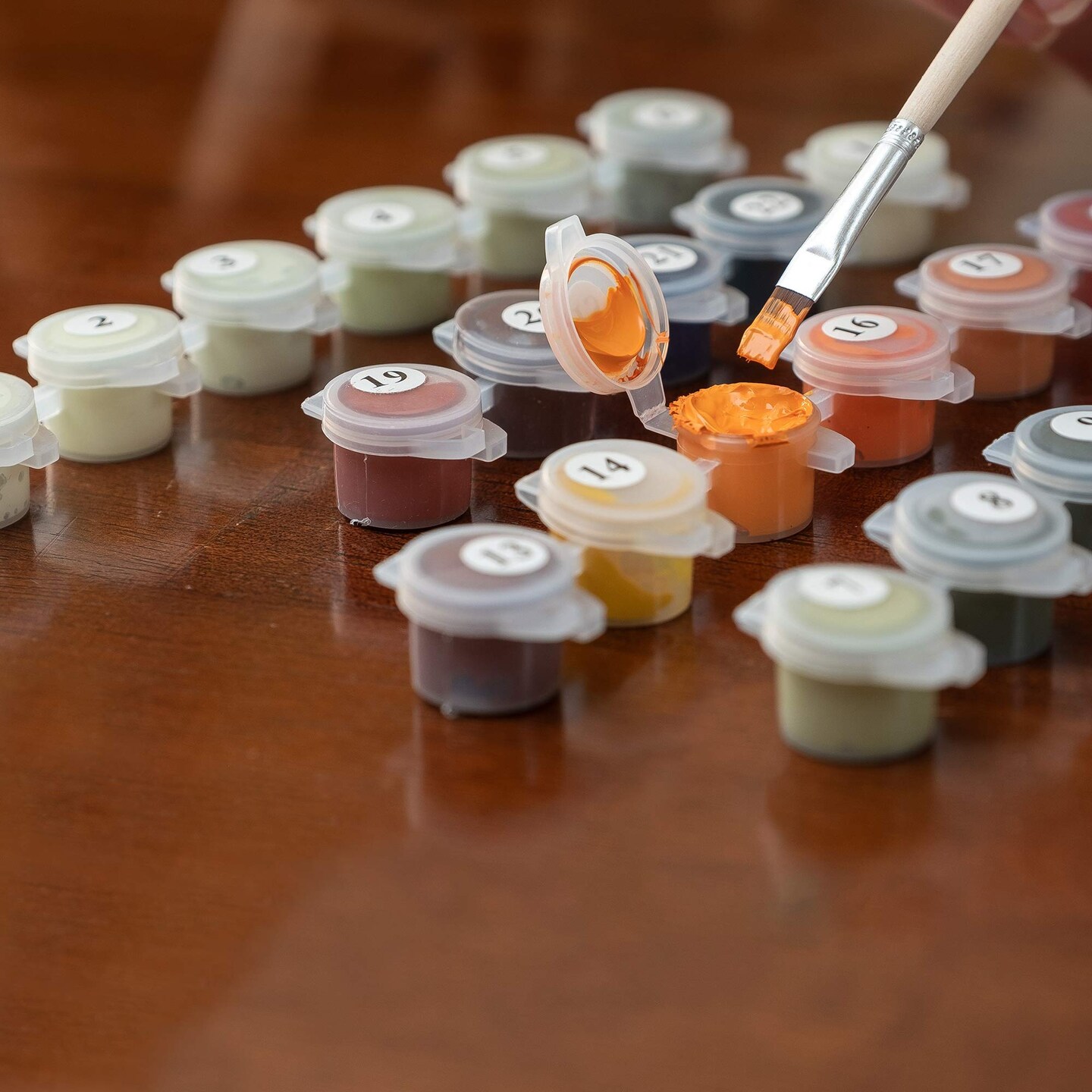 Extra Paint Set for Be Still Paint by Number Kit – Full Set of Acrylic Replacement Paints – Vacuum Sealed for Freshness – Exact Match for Unframed and Framed Kits