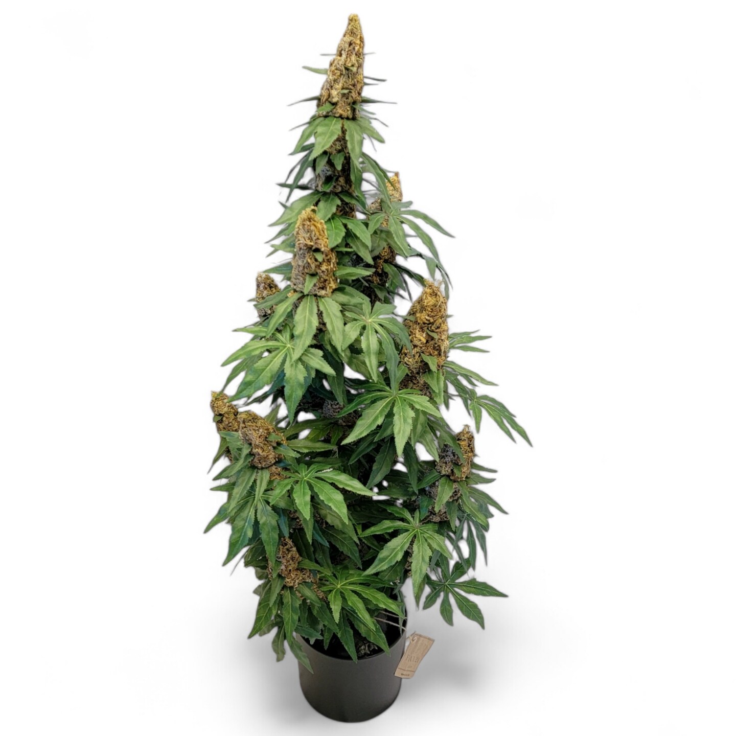 40" Artificial Marijuana Plant - Fake Weed Cannabis XXL (420) Decoration | FAUX-20 product 4