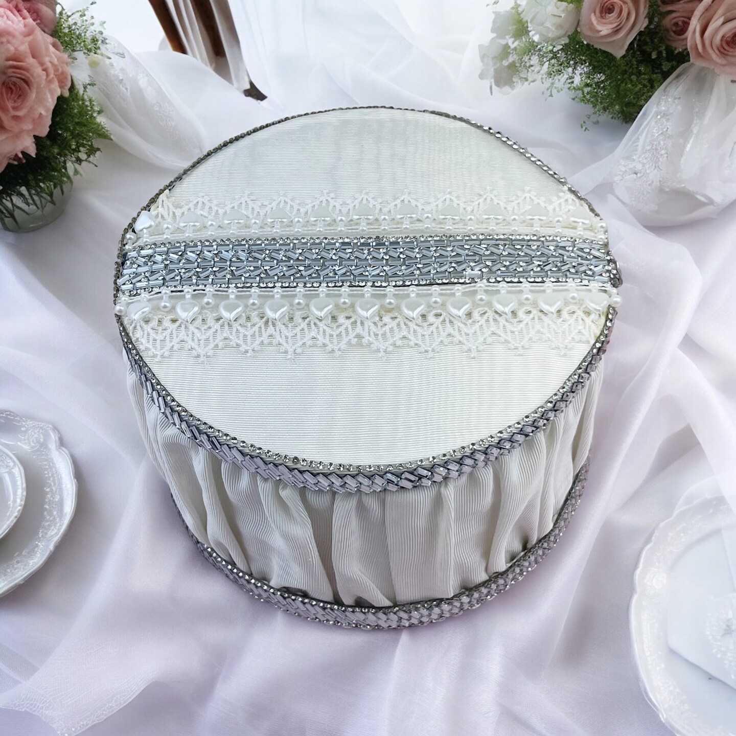 Victoria 20mm Iron-on Rhinestone Trim