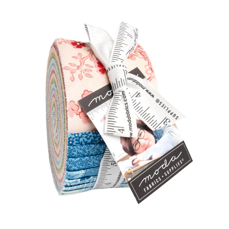 Sally&#x27;s Stitches 1840-1860 2.5&#x22; Strip Roll (Jelly Roll) by Betsy Chutchian for Moda (31710JR)