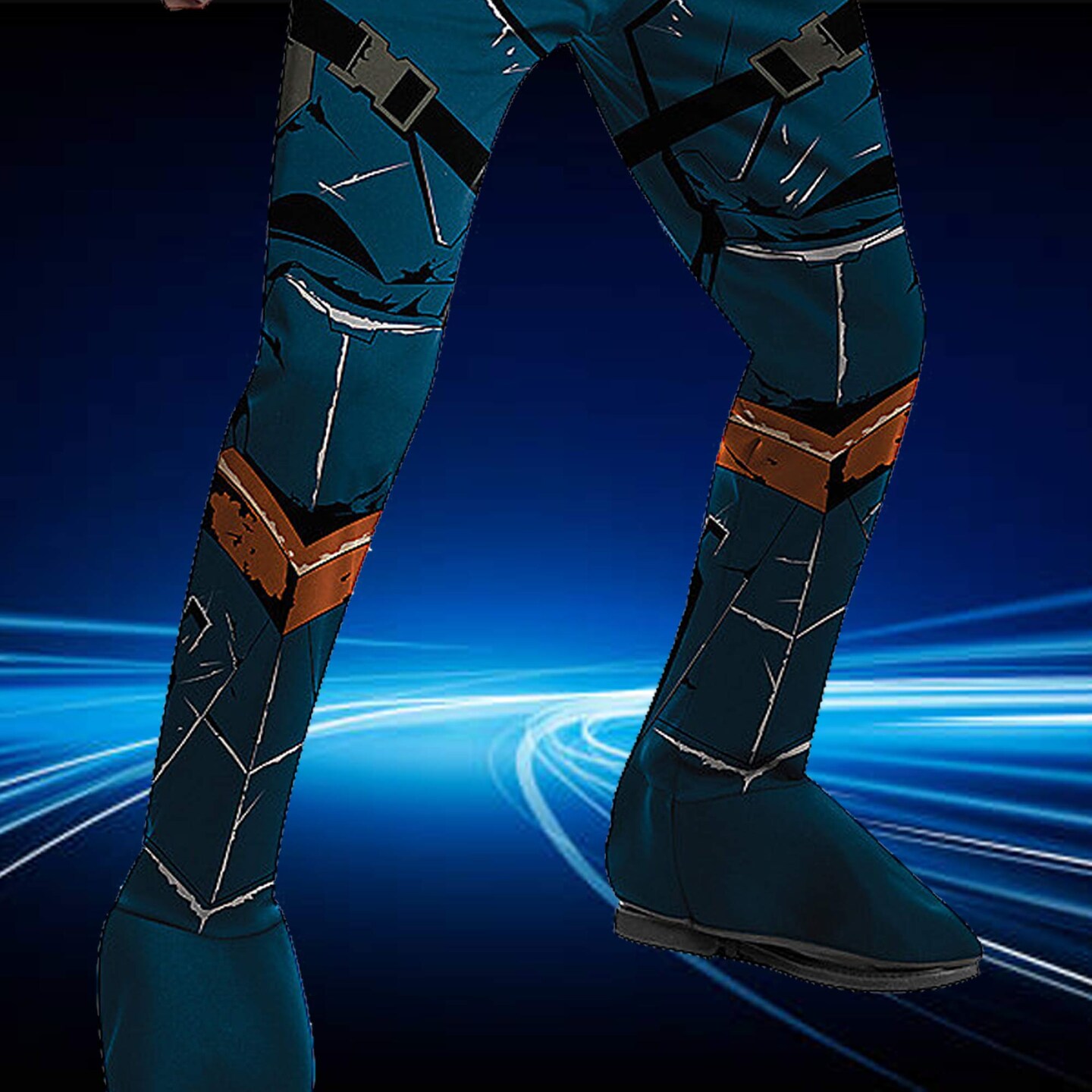 Men’s Batman Arkham Deathstroke Cosplay Costume – Premium Armor Suit