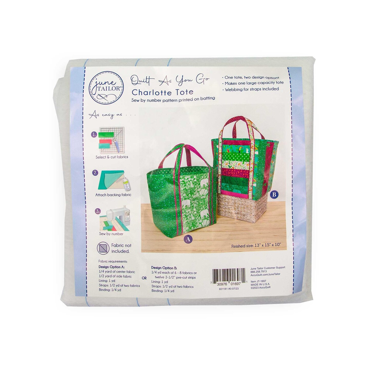Table Runner &#x26; Placemat Quilt-As-You-Go Kits Bundle