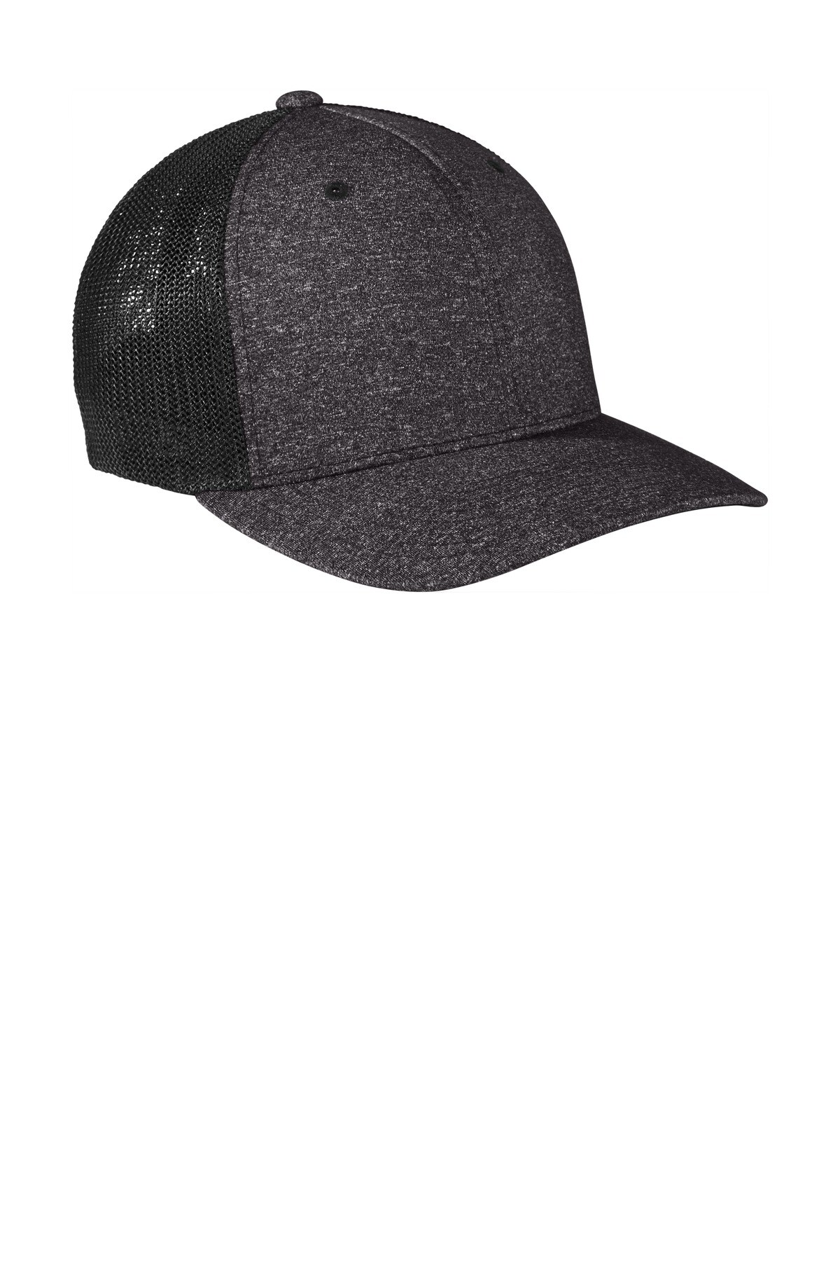 Port Authority&#xAE; Flexfit Melange Mesh Back Trucker Cap