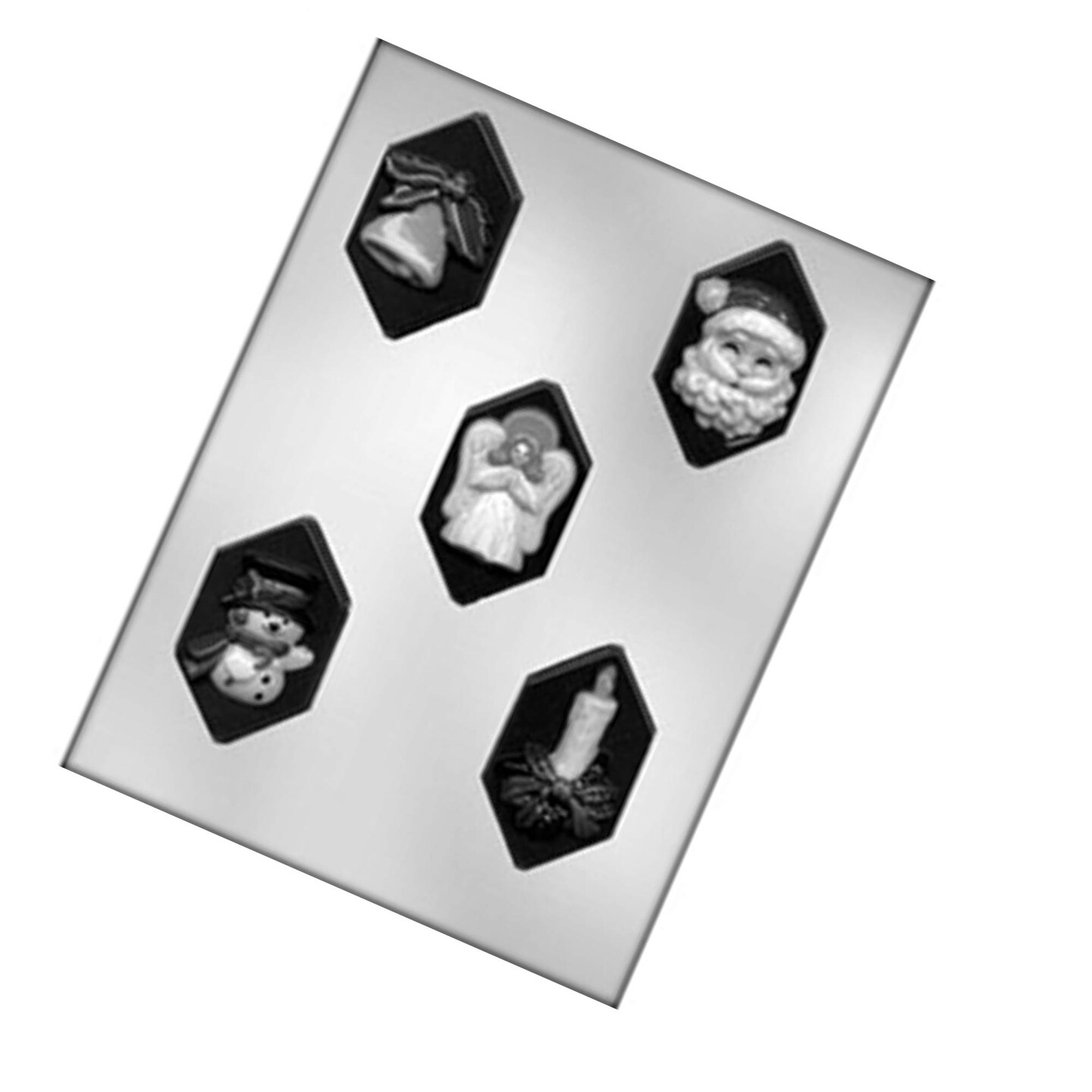 Christmas Bars Chocolate Mold for Holiday Treats