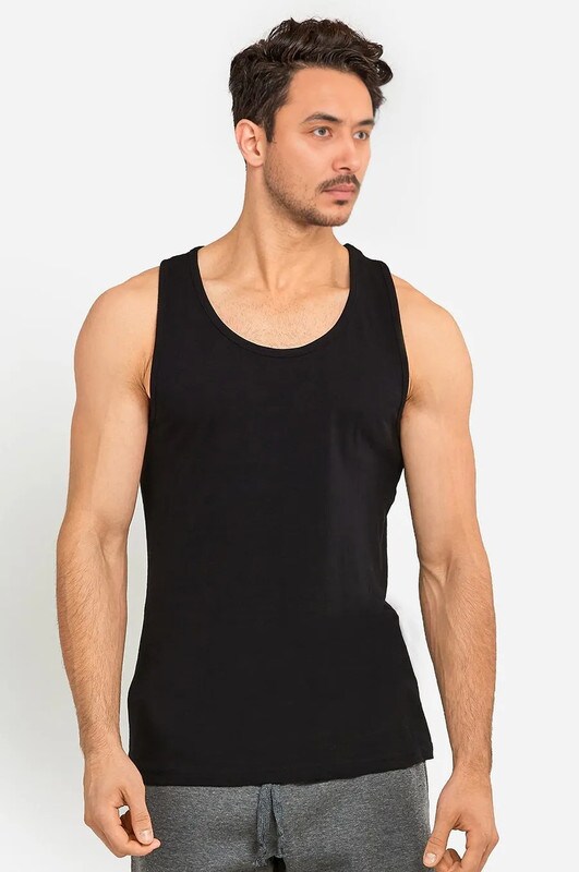 Knocker Men&#x27;s Heavy Tank Top Pack of 6 Premium Quality for Everyday Wear