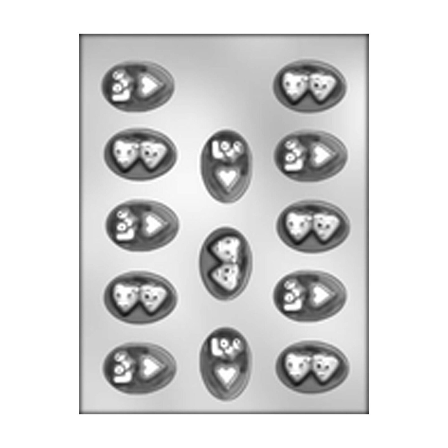 Lay-On Spoon Assortment Mint Chocolate Mold
