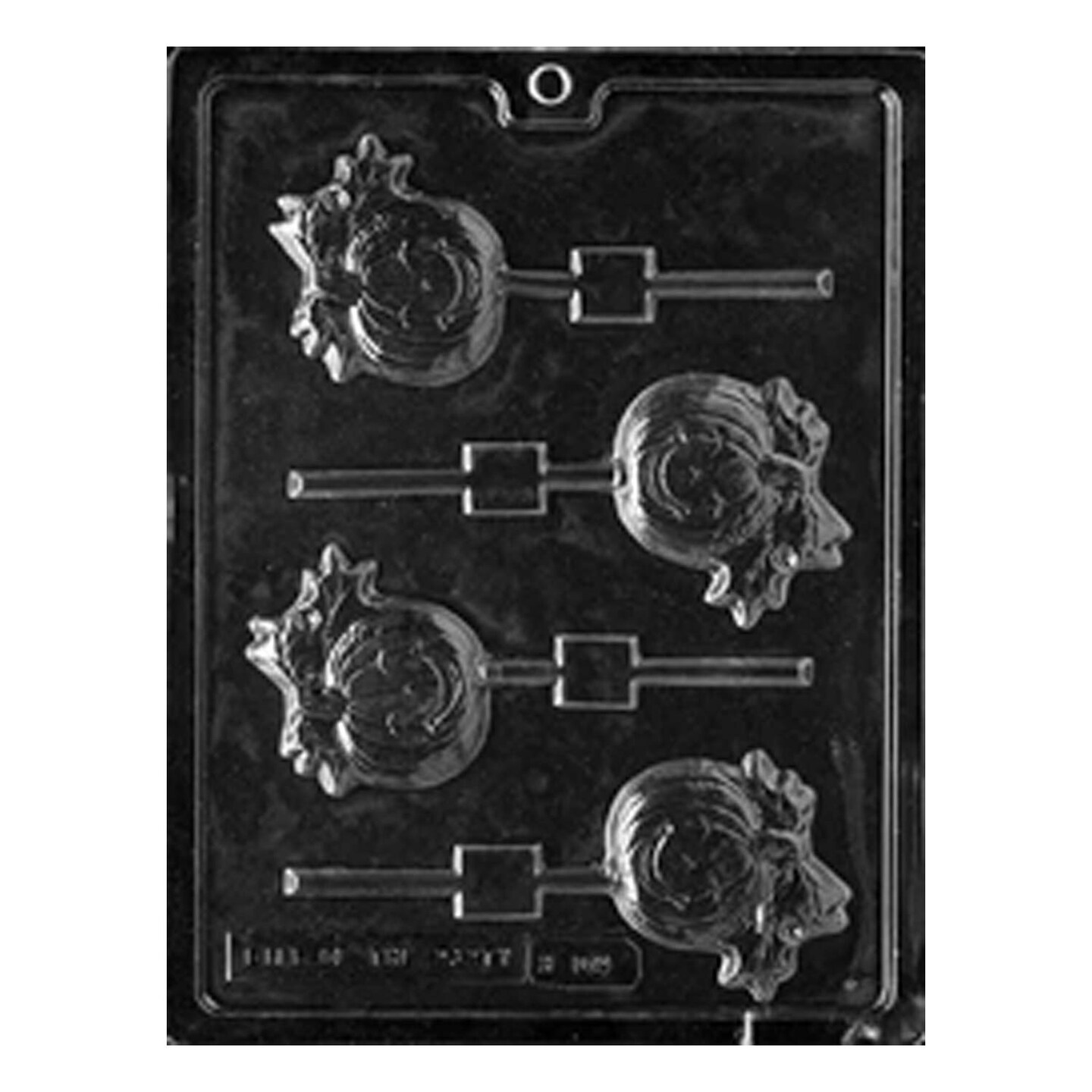 Pumpkin Lollipop Chocolate Mold for Halloween Treats