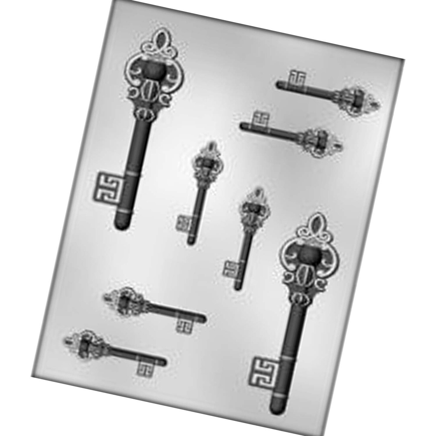 Skeleton Keys Chocolate Mold for Spooky Treats