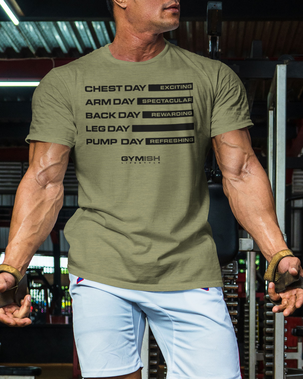 054. Gym Days Leg Day Funny Motivational Workout Gym T-Shirt for Men product 4