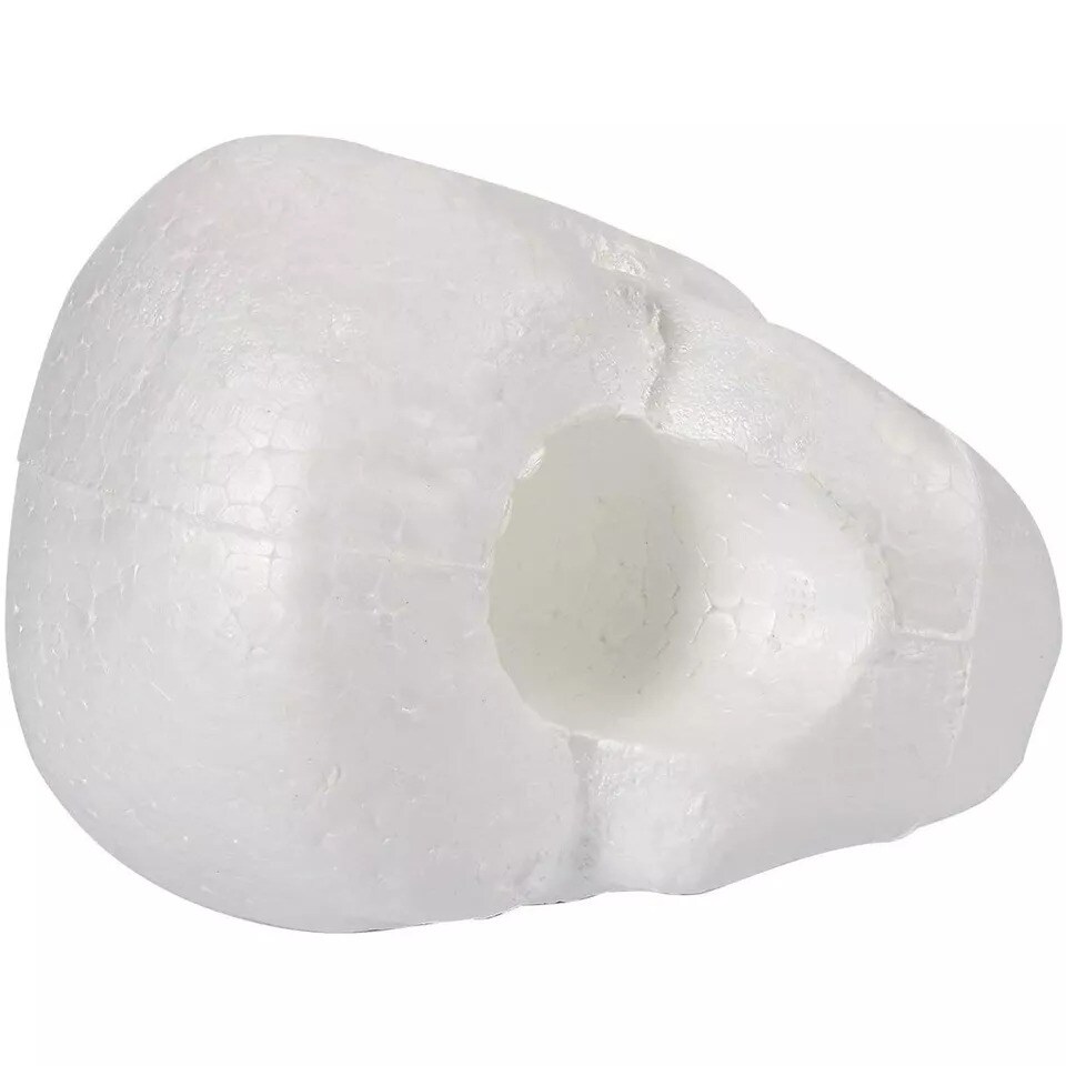 12 Pcs Halloween Skull Head Foam for DIY Home Craft Project Christmas Tree D&#xE9;cor