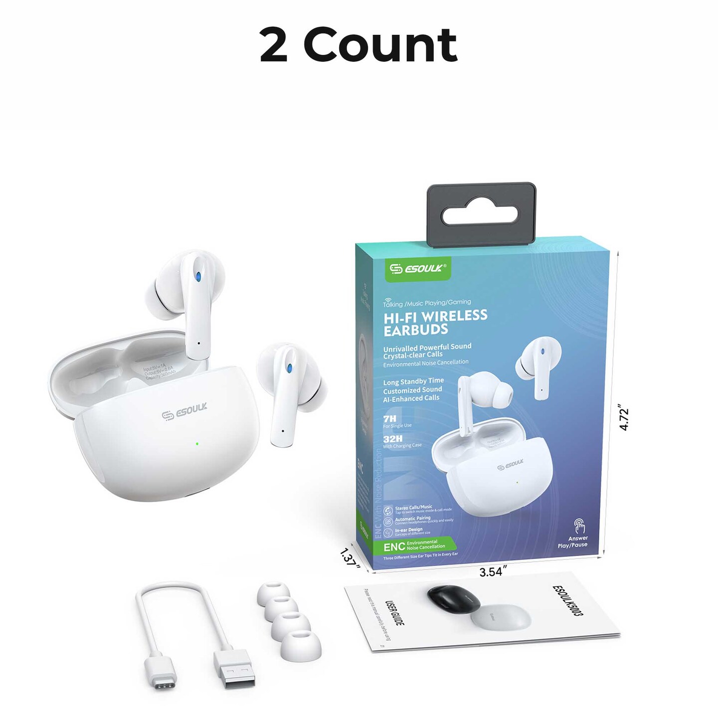 Wireless Earbuds 12/48